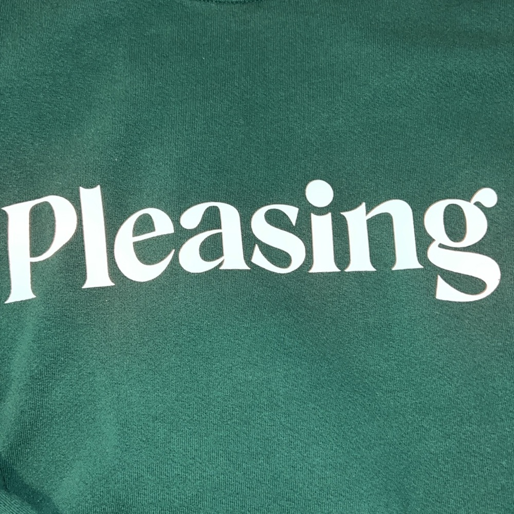 Harry Styles Pleasing Green Crewneck (somewhat like new!) - Picture 2 of 4